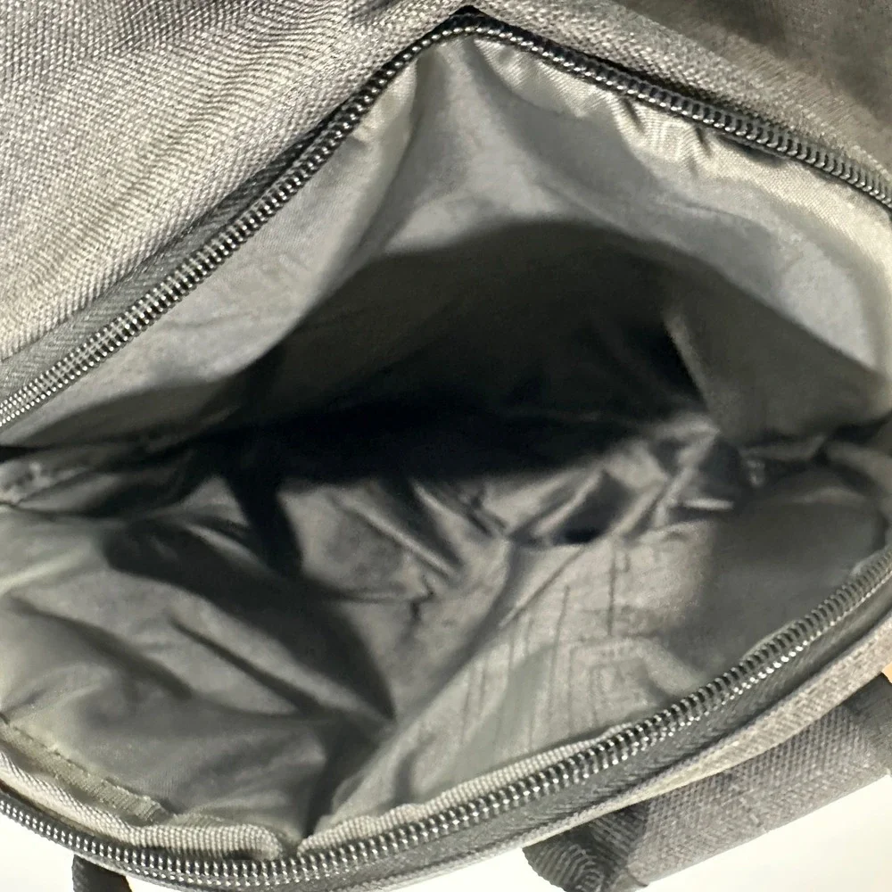 OGIO Backpack Laptop Bag Heather Grey Black Padded Straps Travel School Mens